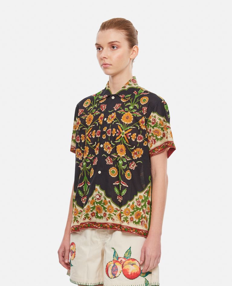 MIDNIGHT FLEUR COTTON SHIRT for Women - Bode New York sale | Biffi