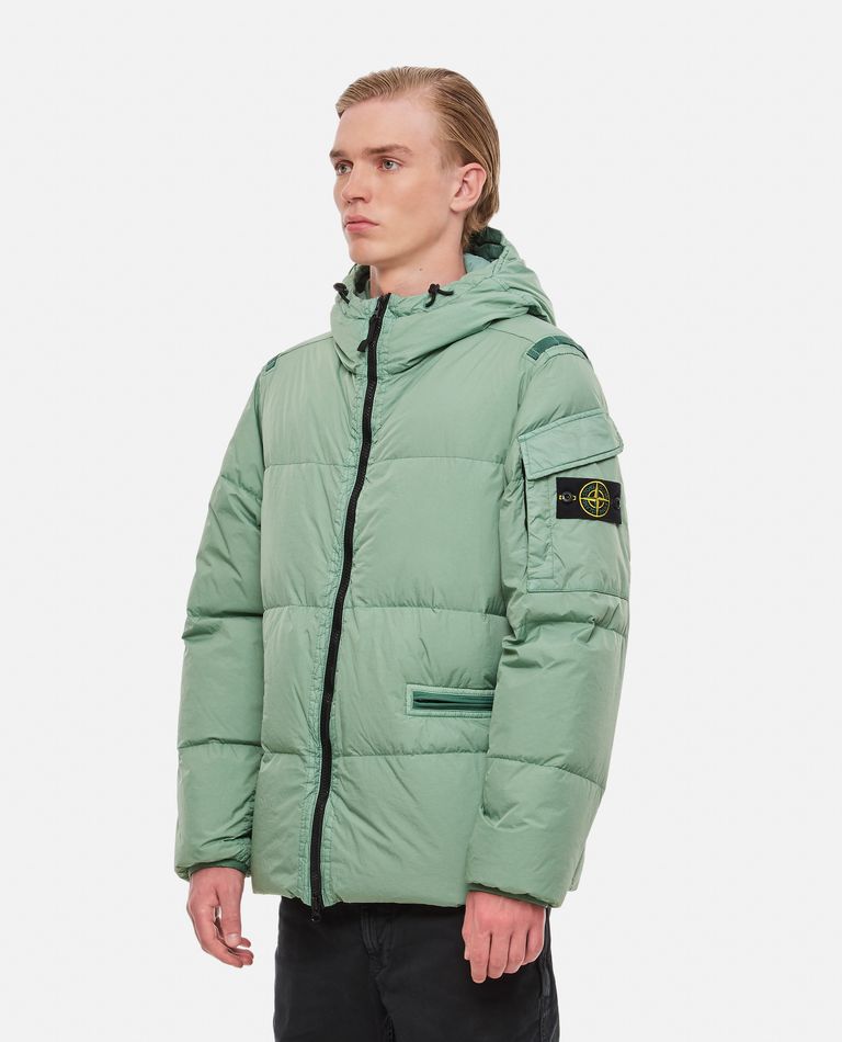 Stone island sale crinkle parka