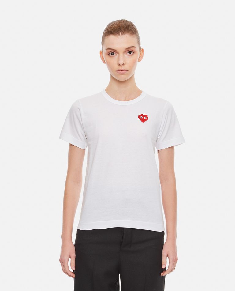 Comme Des GarÃ§ons Play  ,  Play X Invader T-shirt  ,  White S