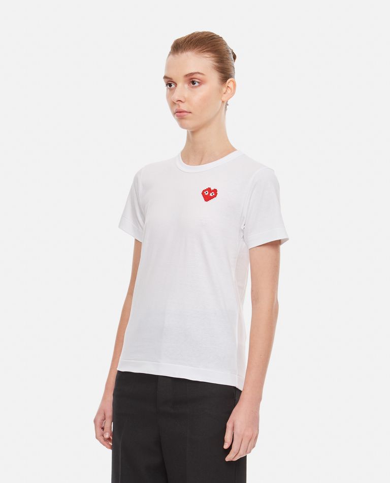 Comme Des GarÃ§ons Play  ,  Play X Invader T-shirt  ,  White S