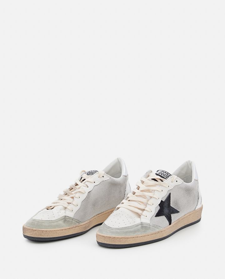 Golden Goose - LOW-TOP 'BALL STAR' LEATHER AND SYNTHETIC SNEAKERS_2