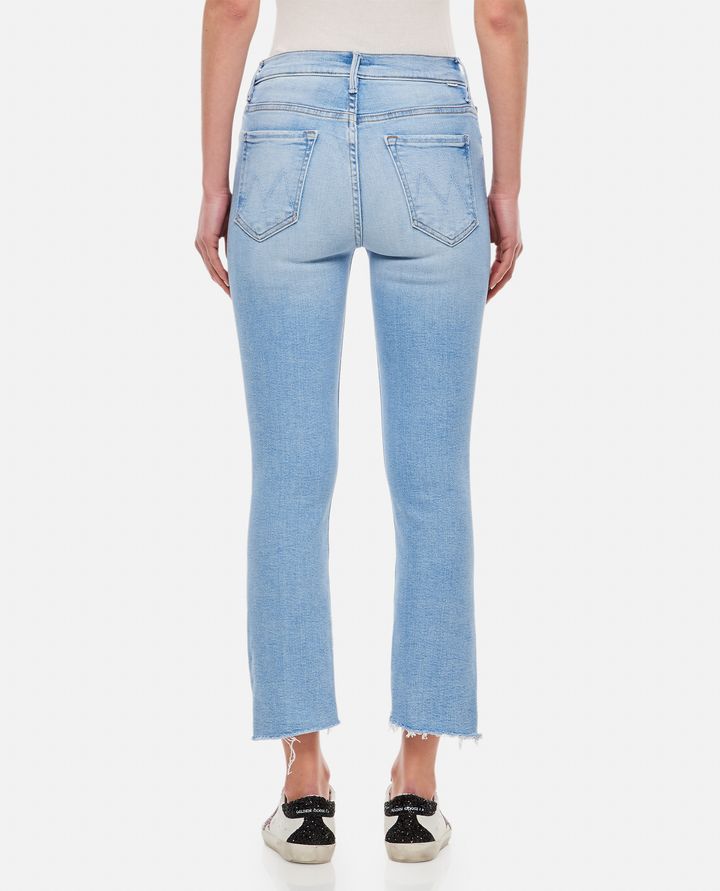 Mother - THE INSIDER CROPPED STEP FRAY COTTON JEANS_3
