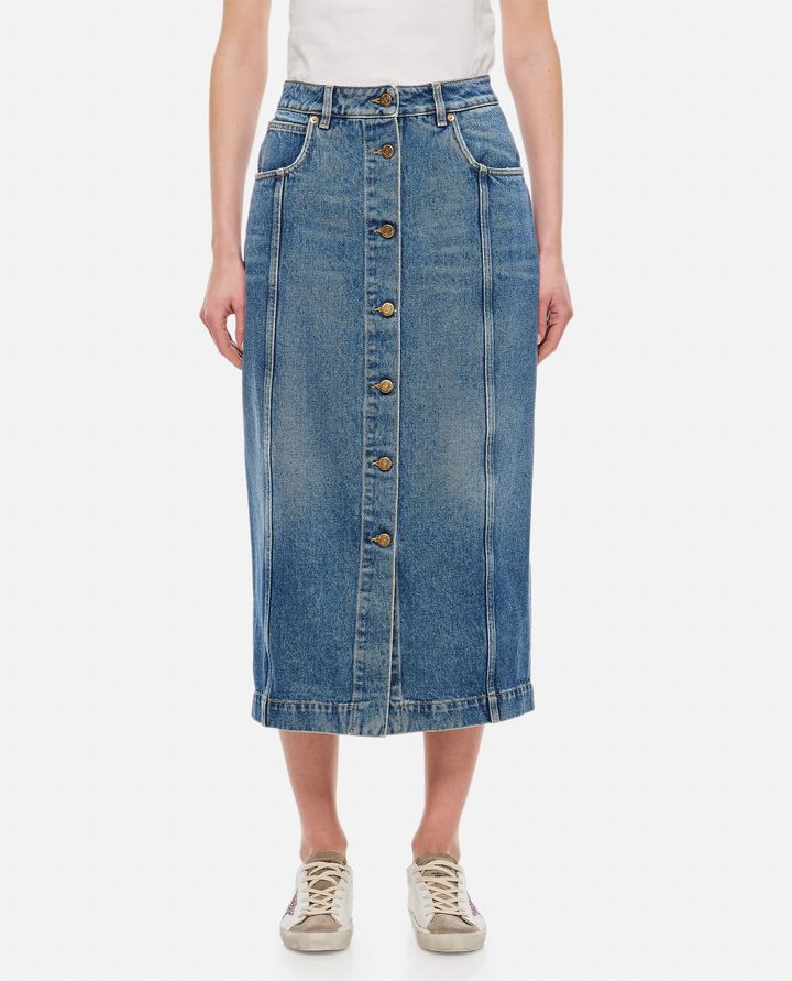 DENIM MIDI SKIRT for Women - Golden Goose | Biffi