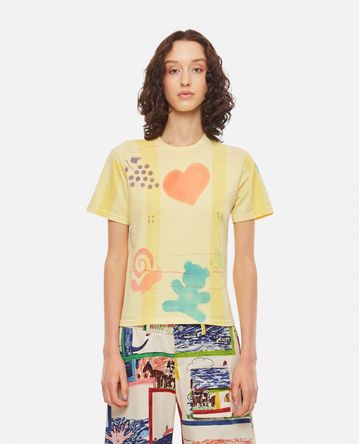 Collina Strada - PIERCED ORGANIC COTTON T-SHIRT