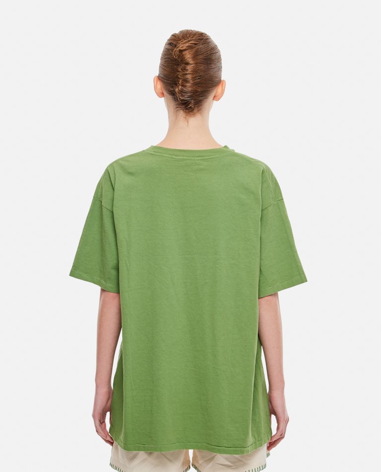 BEADED BODE COTTON T-SHIRT for Women - Bode New York sale BEADED BODE COTTON T-SHIRT for Women - Bode New York sale