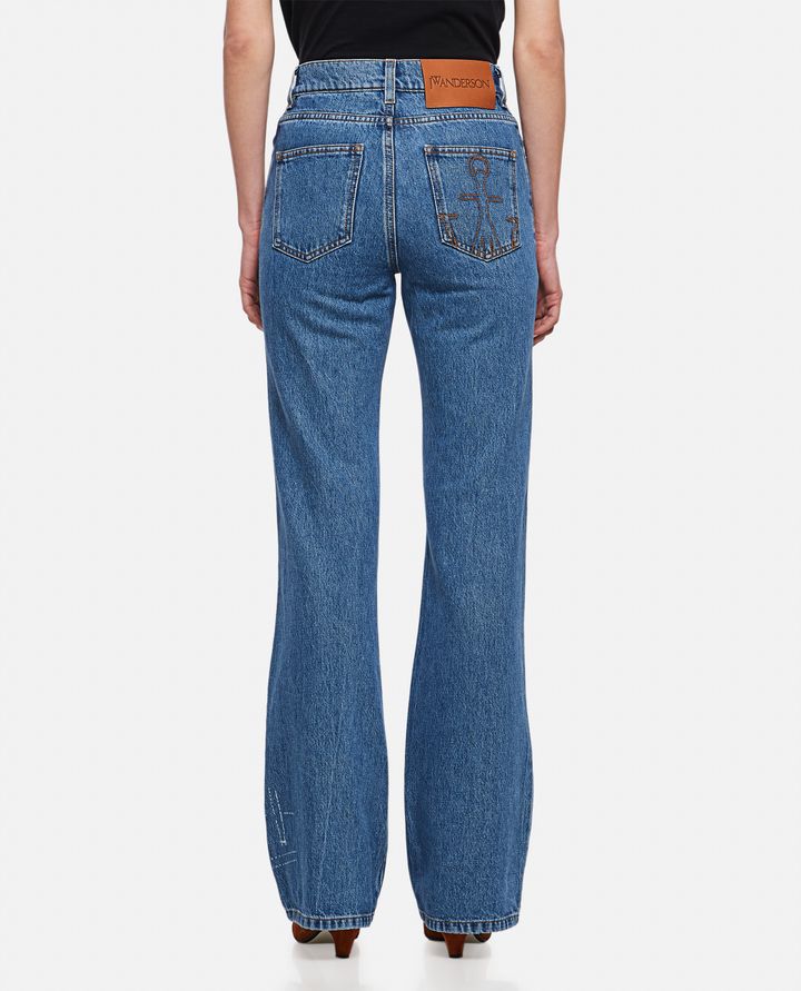JW Anderson - JEANS BOOTCUT CON LOGO_3