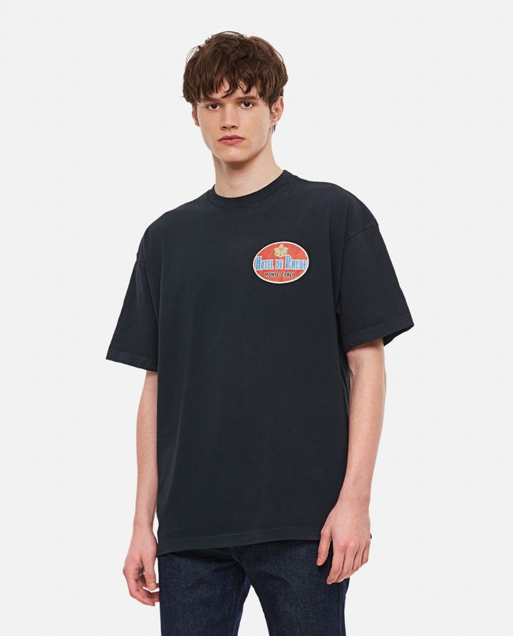Rhude - T-SHIRT IN COTONE STAMPATO_1