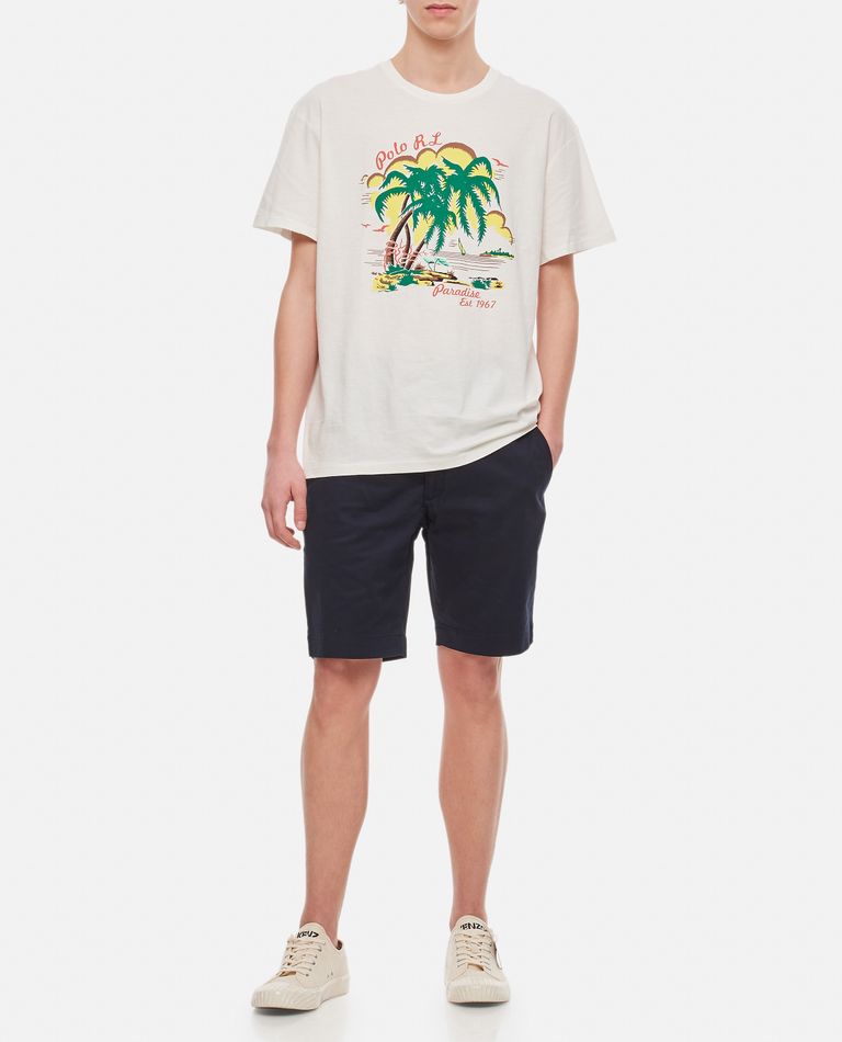 Polo Ralph Lauren Short Sleeve-t-shirt In White