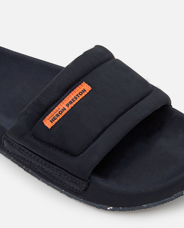 Heron Preston  ,  Rubber Slides  ,  Black 41