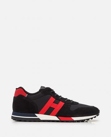 Hogan - 'H383' LEATHER AND FABRIC SNEAKER