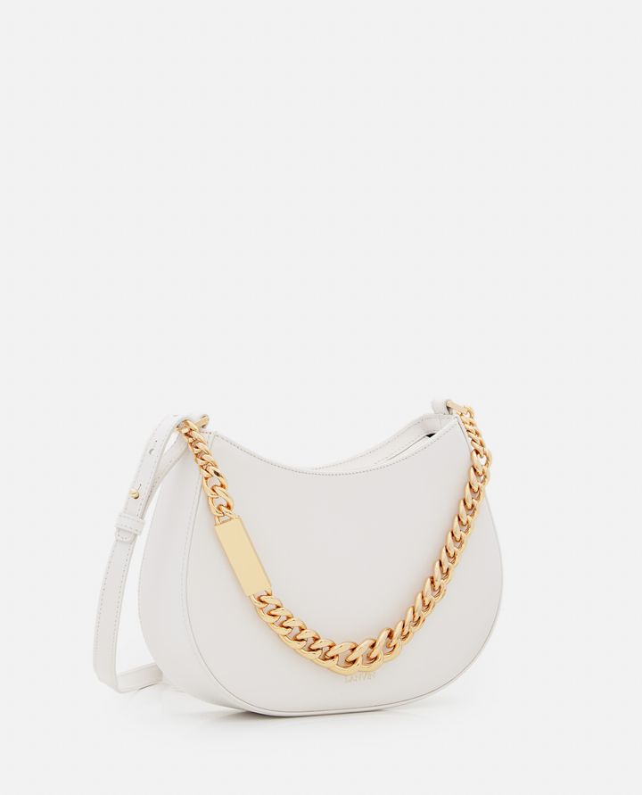 Lanvin - LEATHER HOBO BAG WITH CHAIN_3
