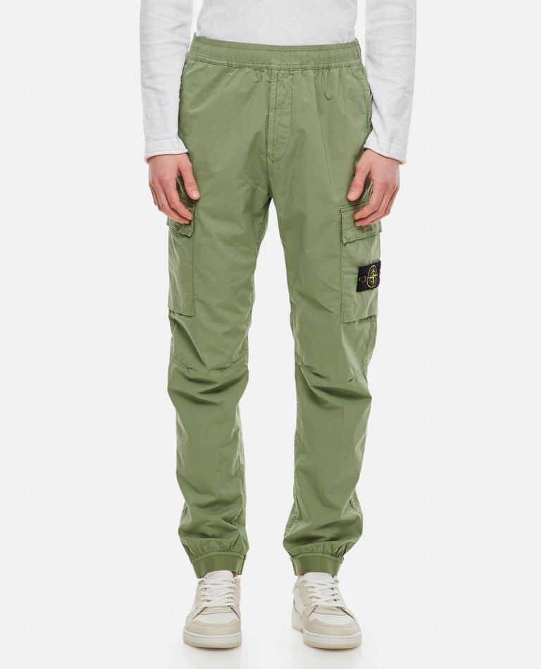STONE ISLAND Cargo pants extra slim fit in light blue