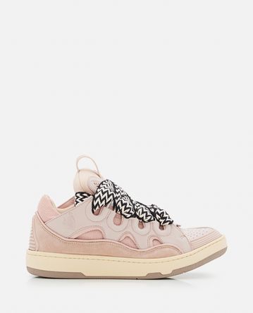Lanvin - CURB LEATHER SNEAKERS