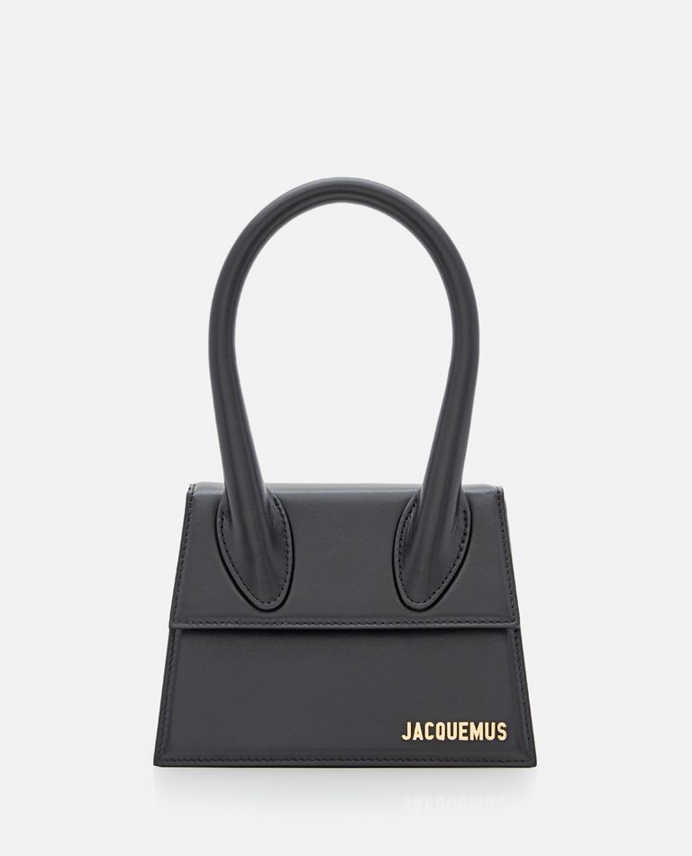 Jacquemus  ,  Le Chiquito Moyen Leather Bag  ,  Black TU