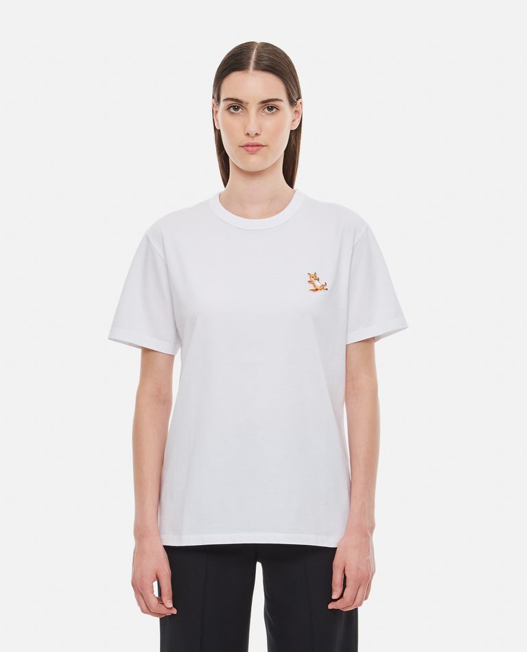 CHILLAX FOX PATCH CLASSIC T-SHIRT for Unisex - Maison Kitsuné | Biffi