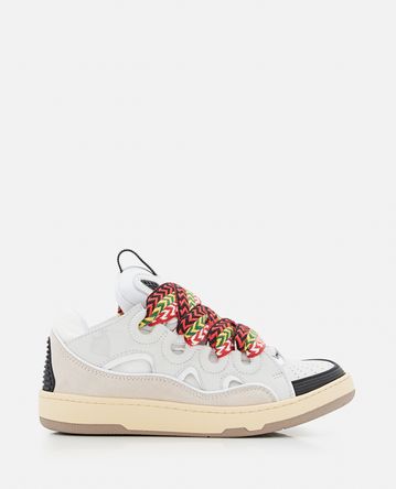 Lanvin - CURB LEATHER SNEAKERS