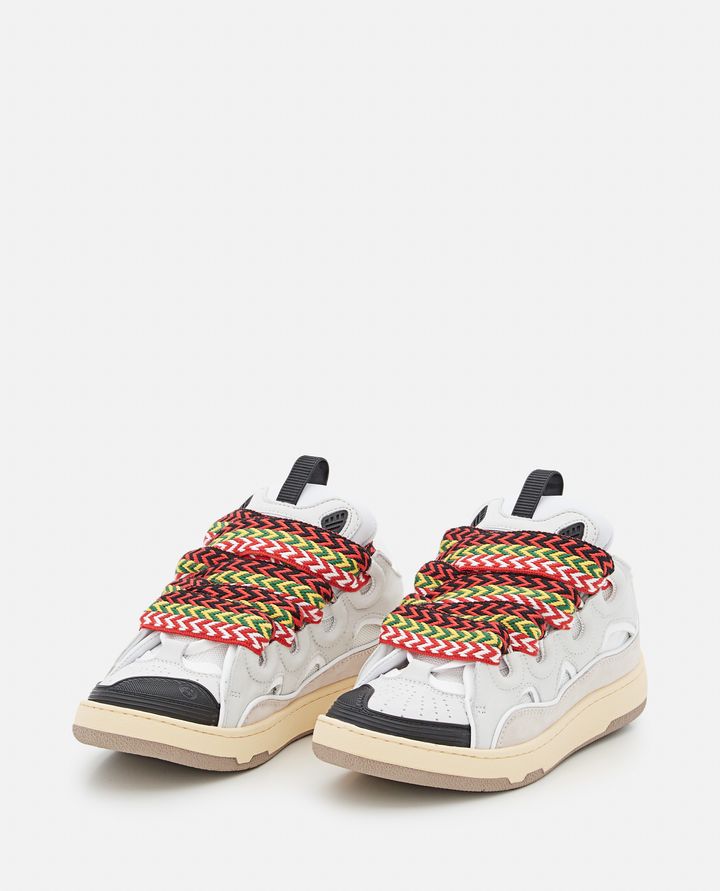 Lanvin - CURB LEATHER SNEAKERS_2