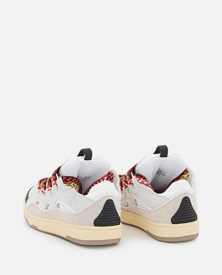 Lanvin - CURB LEATHER SNEAKERS_3