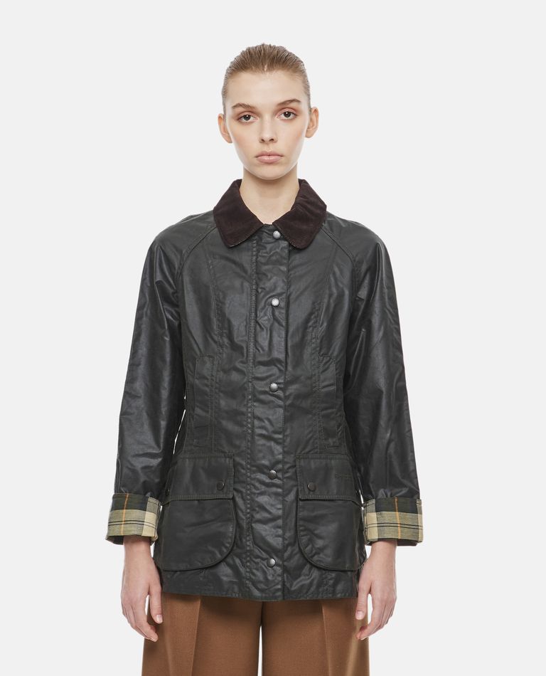 Barbour  ,  Beadnell Waxed Cotton Jacket  ,  Green 6