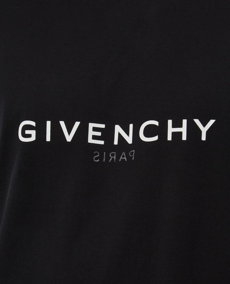 Givenchy Slim Fit Cotton T-shirt In Black