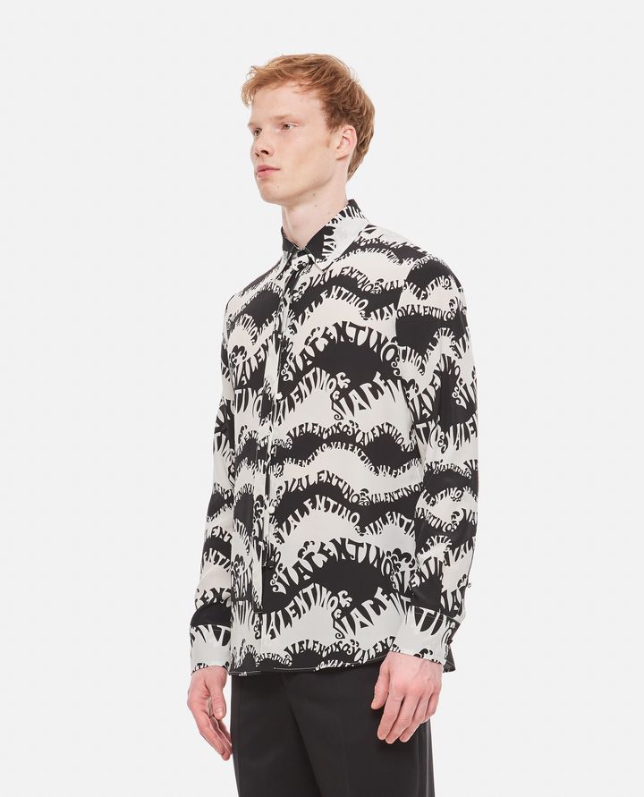 ARCHIVE PRINT SILK SHIRT for Men - Valentino sale | Biffi