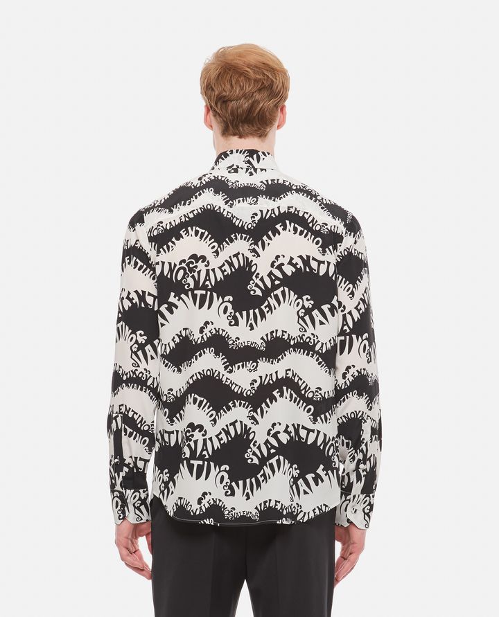 ARCHIVE PRINT SILK SHIRT for Men - Valentino sale | Biffi