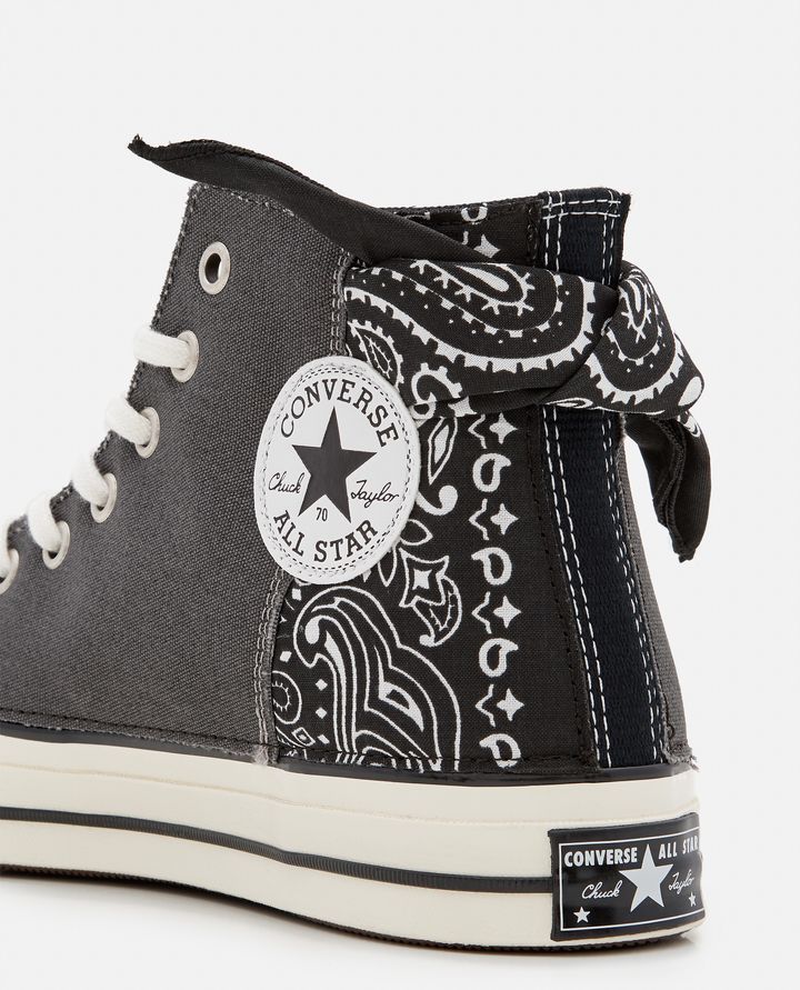 Converse - "CHUCK 70 IN CANVAS - BLACK PAISLEY PATCHWORK"_4
