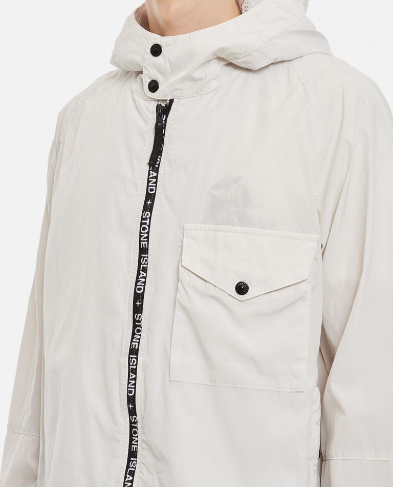 Stone island hooded online overshirt