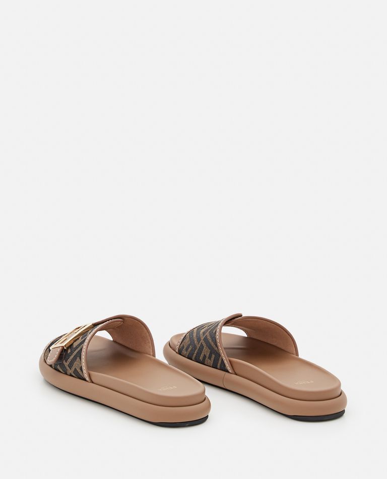 JACQUARD FF SANDALS for Women Fendi Biffi