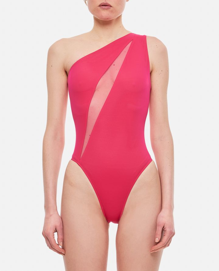 Versace - LYCRA AND TULLE BODYSUIT_1