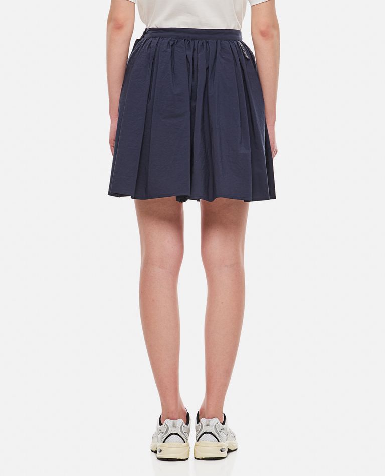 Shop Moncler Mini Skirt In Blue