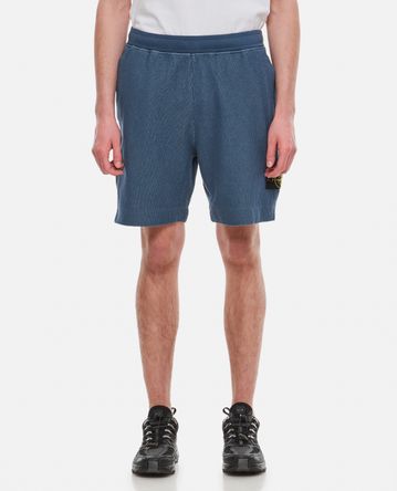 Stone Island - BERMUDA RIPPED COTTON