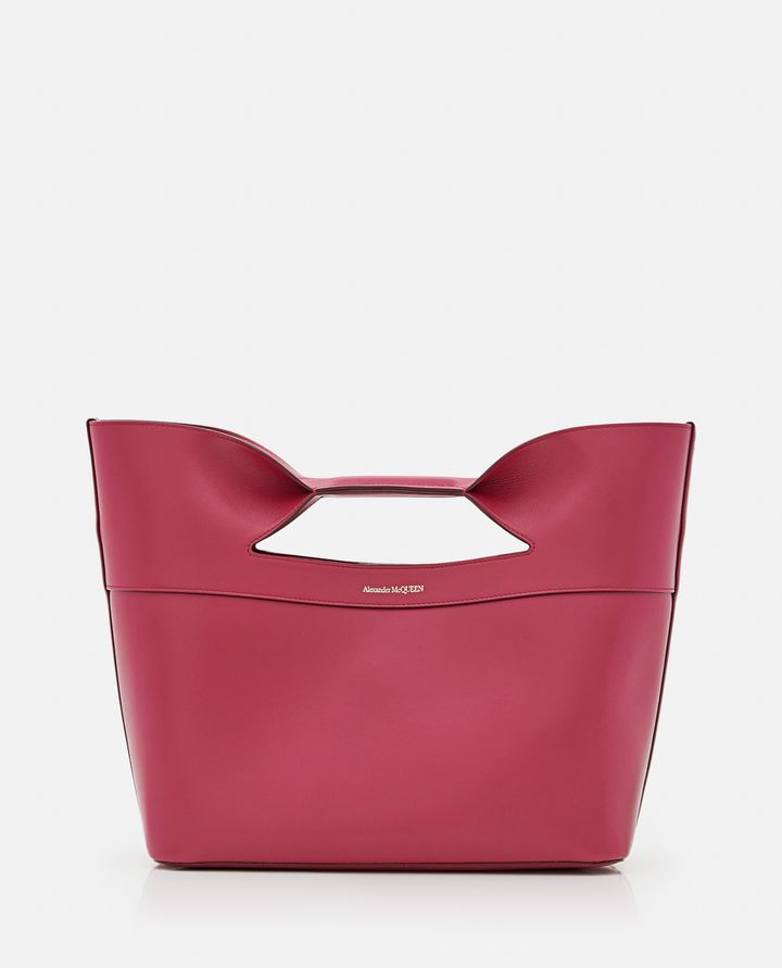 Alexander McQueen - THE BOW SMALL LEATHER TOTE BAG_1