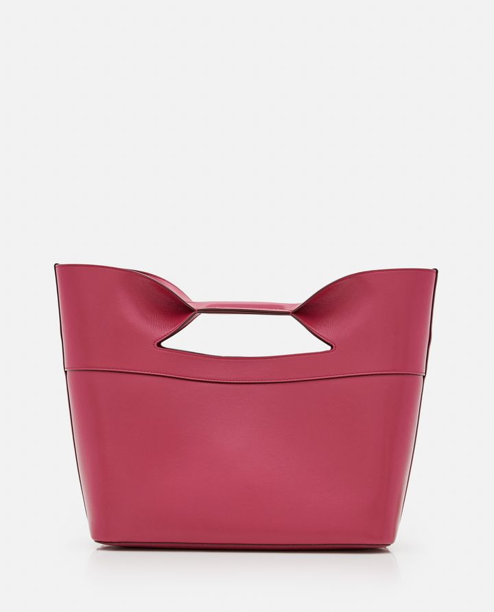 Alexander McQueen - THE BOW SMALL LEATHER TOTE BAG_4