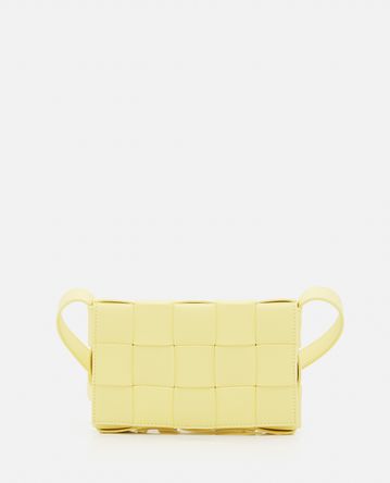 Bottega Veneta - SMALL CASSETTE LEATHER CROSSBODY BAG