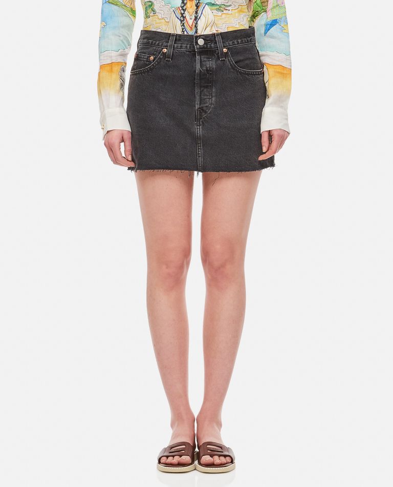 Levi Strauss & Co.  ,  Icon Mini Skirt  ,  Black 27