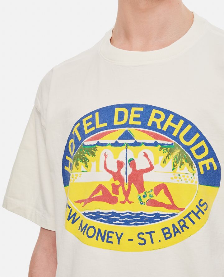 Rhude - HOTEL DE RHUDE TEE_4