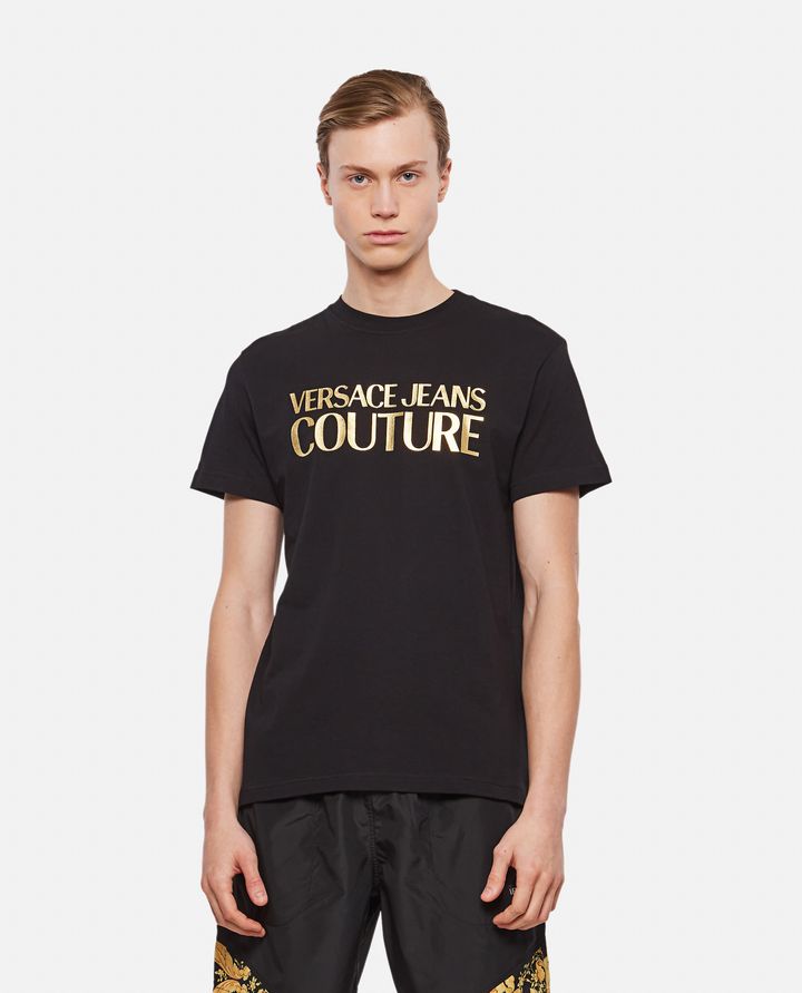 Versace Jeans Couture - T-SHIRT IN COTONE CON LOGO_1