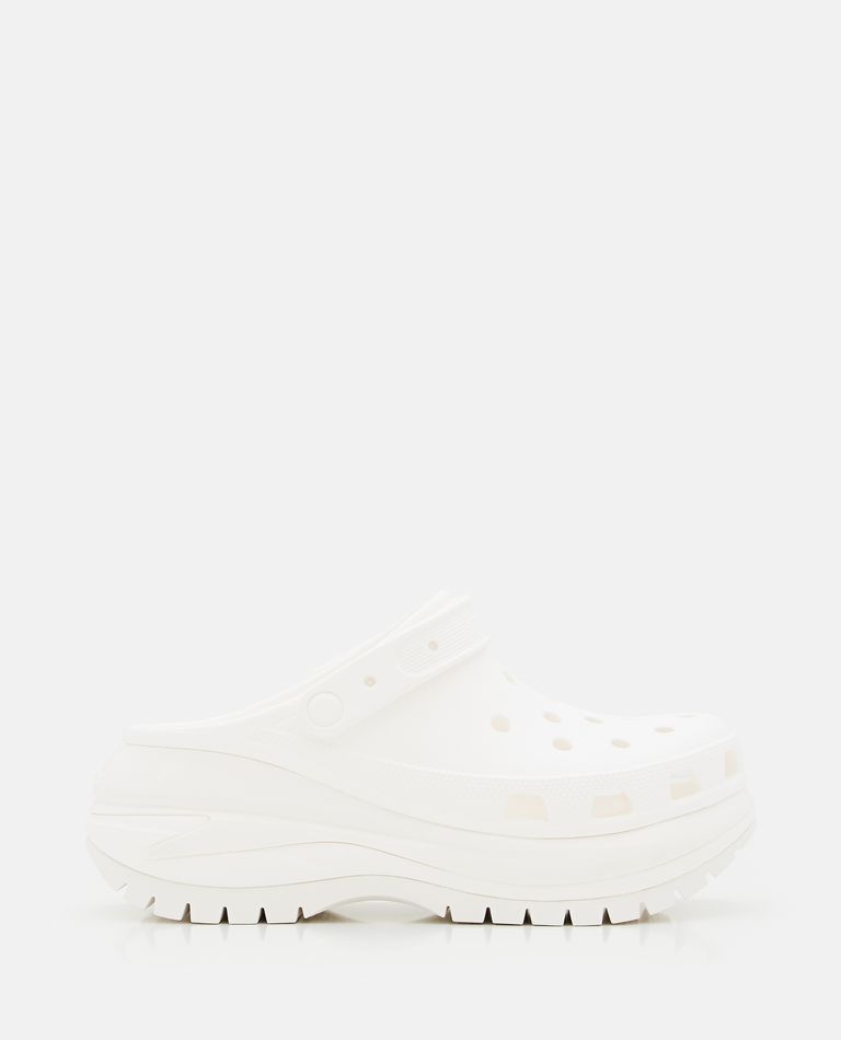 Crocs Classic Mega Crush Clog Rubber Sandals In White | ModeSens GB