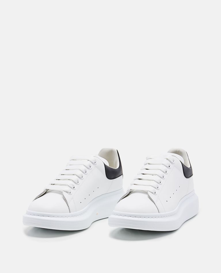 Shop Alexander Mcqueen Sneakers Oversize Larry In White