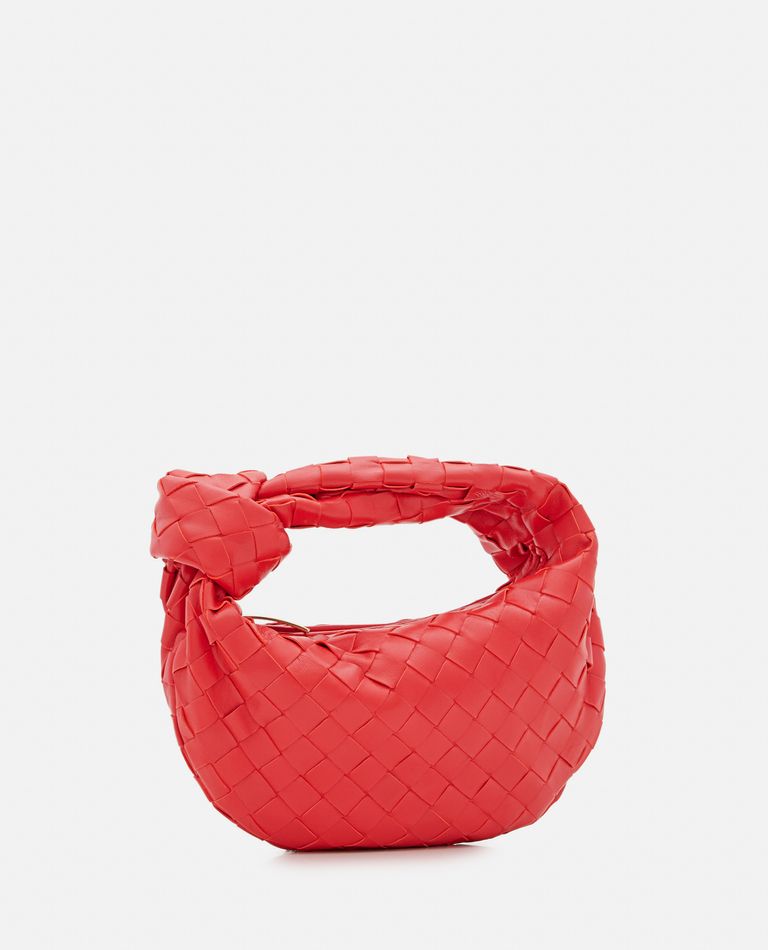 ハンドバッグ Bottega Veneta Jodie Mini Bag In Intrecciato MINI JODIE INTRECCIATO LEATHER TOP HANDLE BAG for Women