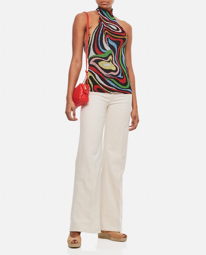 Emilio Pucci - CREPE DE CHINE SLEEVELESS TOP_2