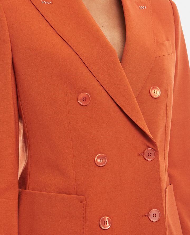 Max Mara - DOUBLE BREASTED WOOL JACKET_4