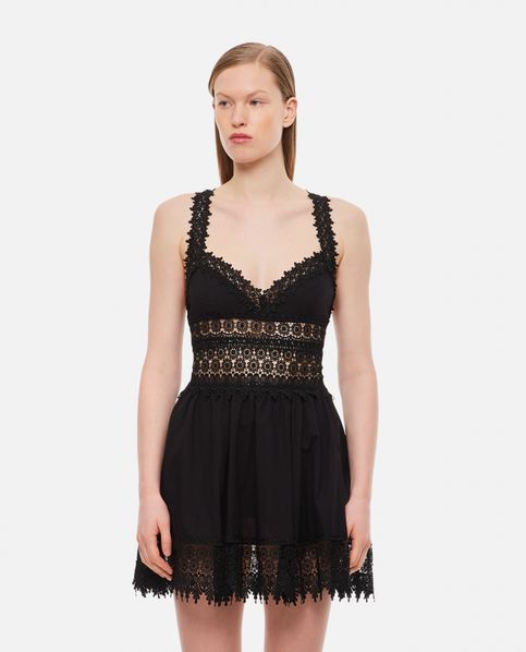 Marilyn Ruffle Strappy Back Dress