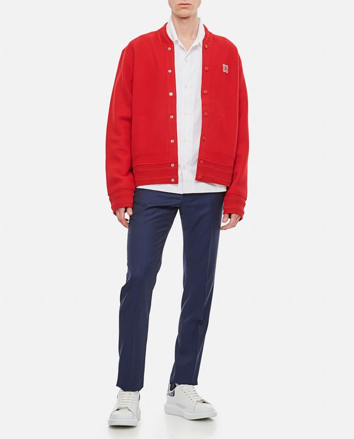 Givenchy - EMBROIDERED WOOL VARSITY JACKET_2