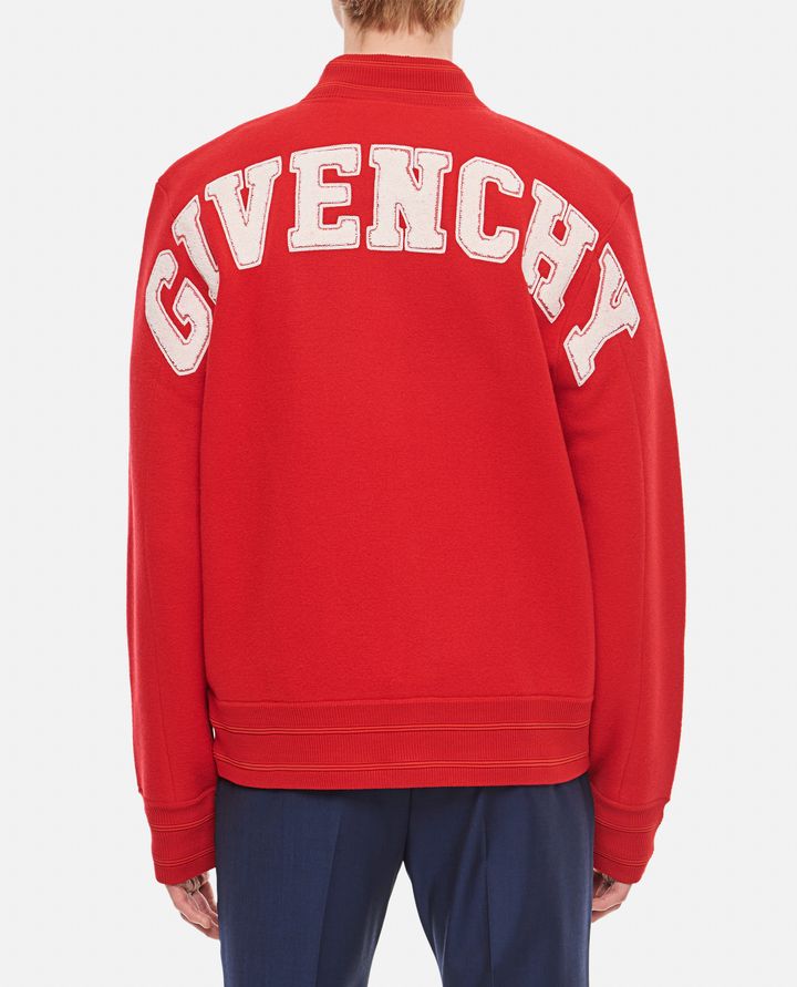 Givenchy - EMBROIDERED WOOL VARSITY JACKET_3