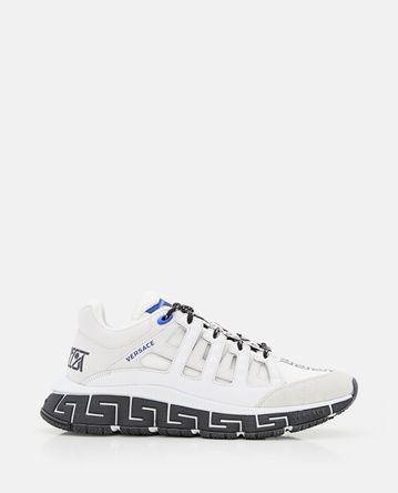 Versace - SPLIT + FABRIC + CALF SNEAKERS