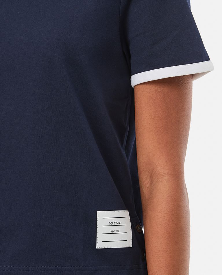 COTTON JERSEY T-SHIRT for Women - Thom Browne | Biffi