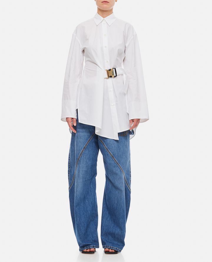 JW Anderson - COTTON BUCKLE SHIRT_1