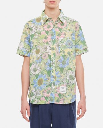 Thom Browne - SHIRT IN ALLOVER PRINTED COTTON VOILE